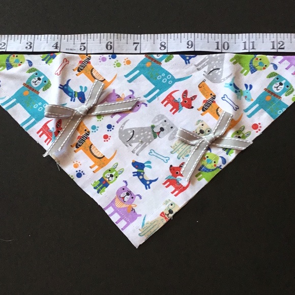 Dog print bandannas - Picture 4 of 7